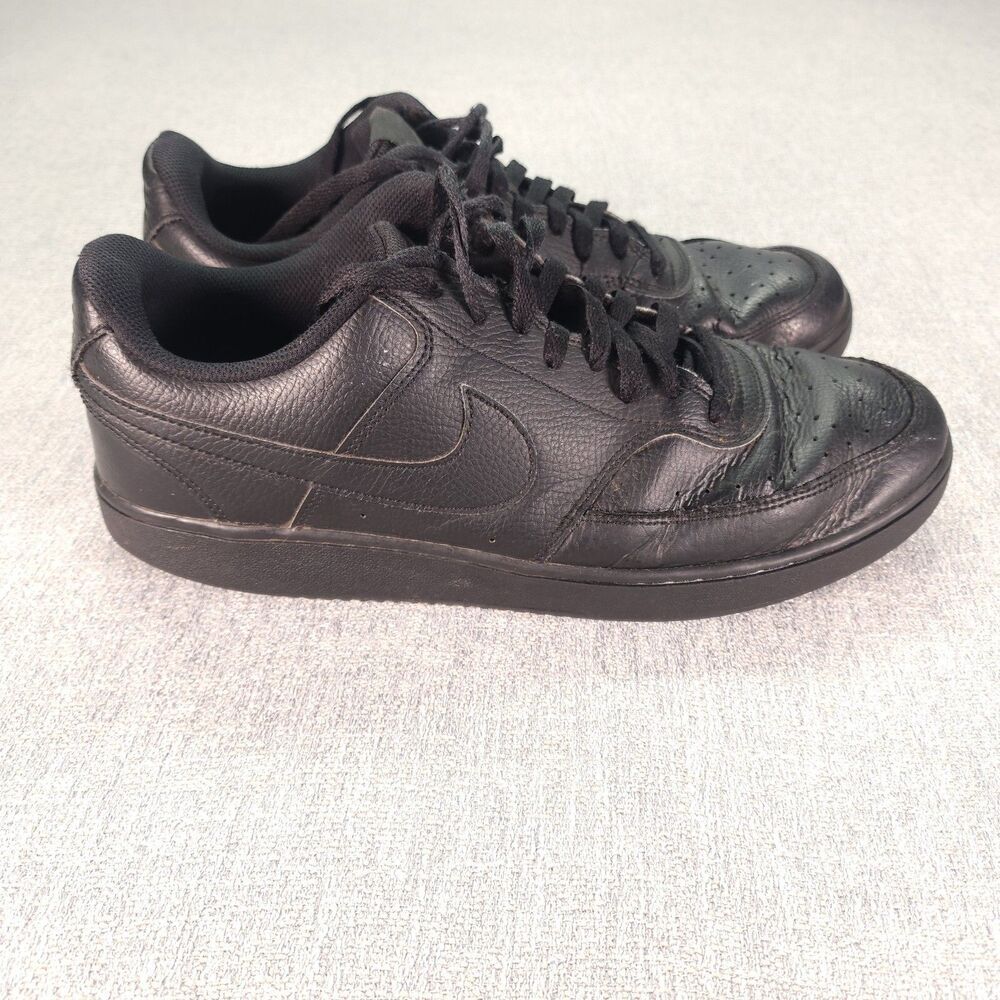Nike Mens Court Vision Low CD5463-002 Black Casual Shoes Sneakers Size 13